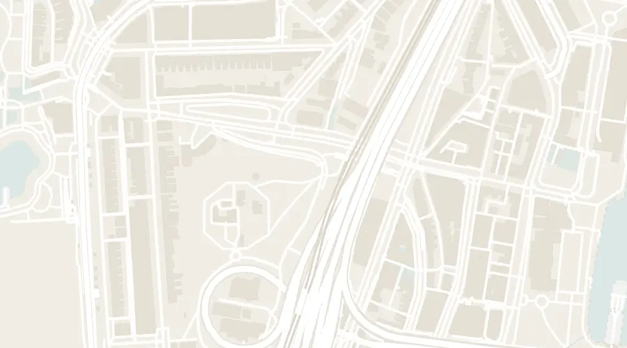 Walking route between 3 old pubs in Sydney, numbered in walking order